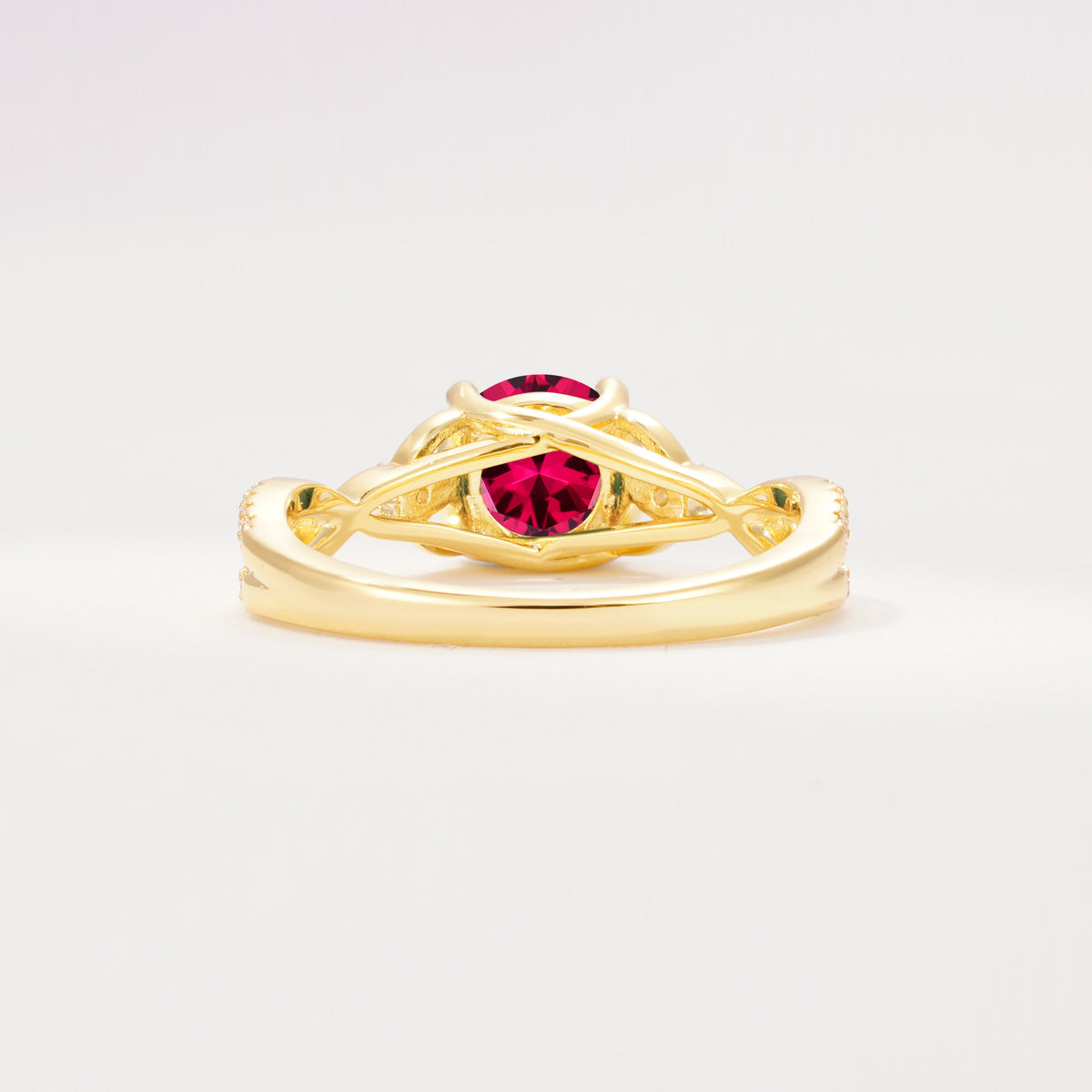 SR11137 Ruby Ring - Additional view