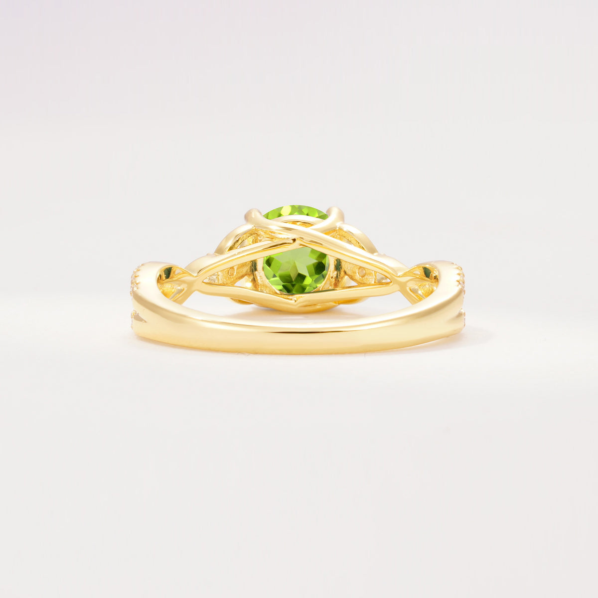 SR11137 Peridot Ring - Additional view