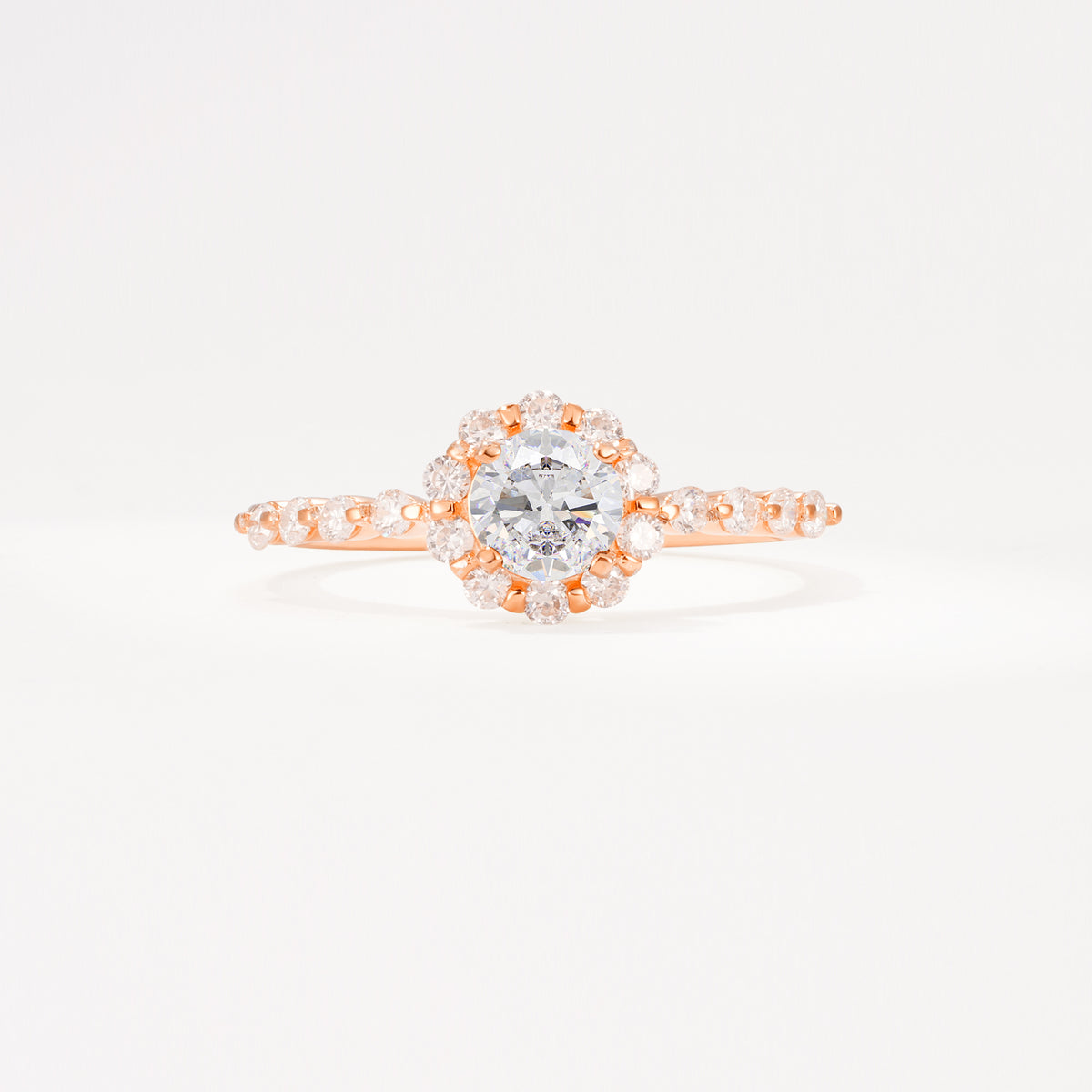 SR11138 Moissanite Ring - Additional view