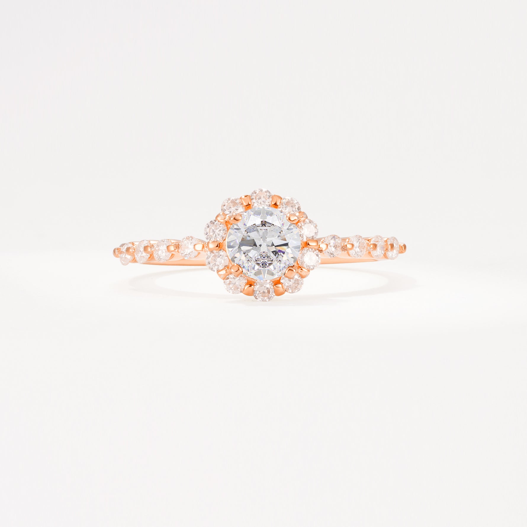 SR11138 Moissanite Ring - Additional view