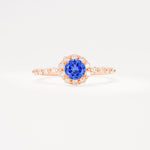 SR11138 Sapphire Ring - Additional view