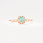 SR11138 Fire Opal Ring - Additional view