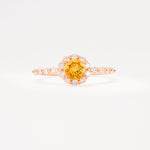 SR11138 Citrine Ring - Additional view