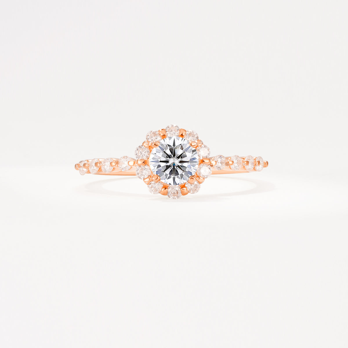 SR11138 Lab Diamond Ring - Additional view