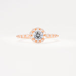 SR11138 Lab Diamond Ring - Additional view