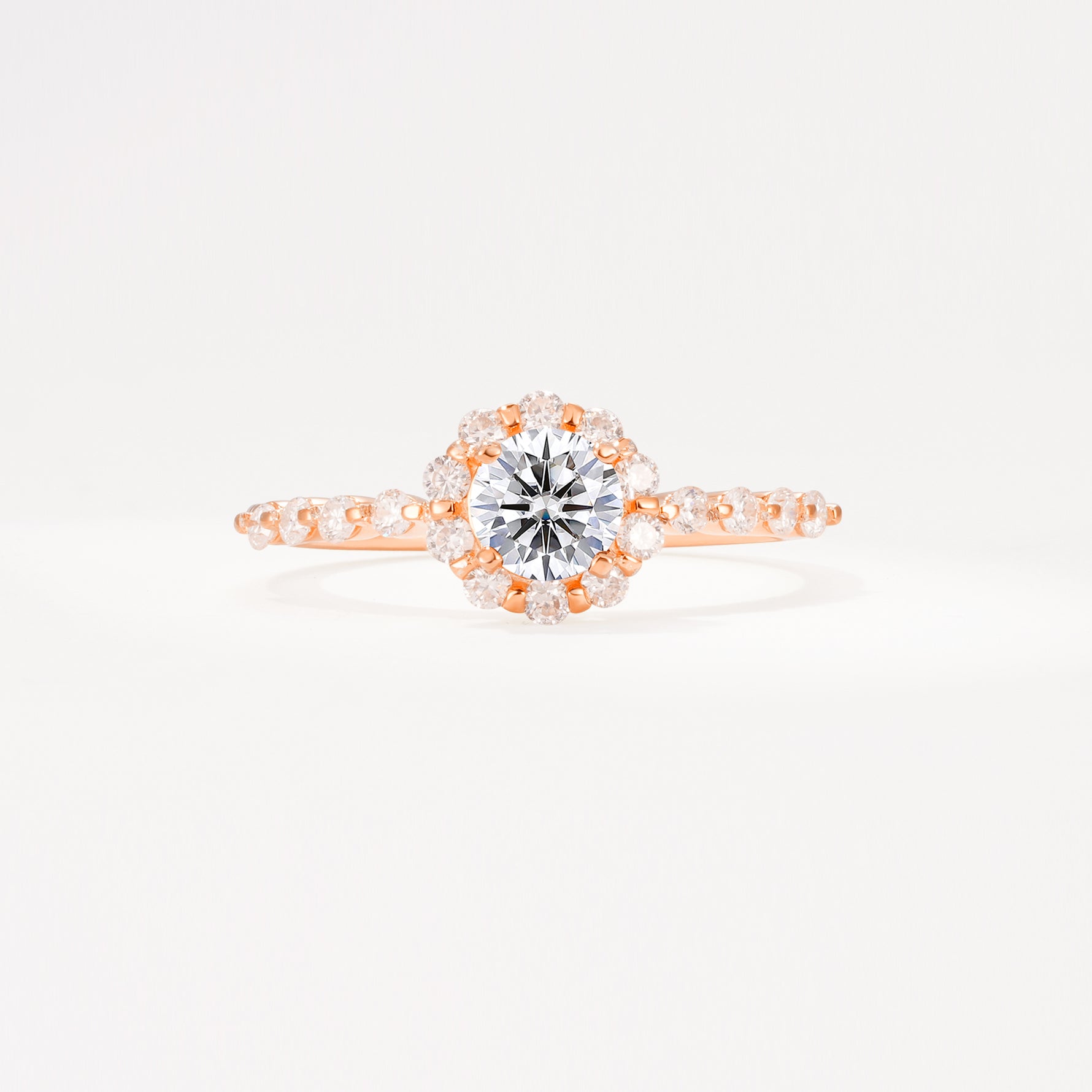 SR11138 Lab Diamond Ring - Additional view