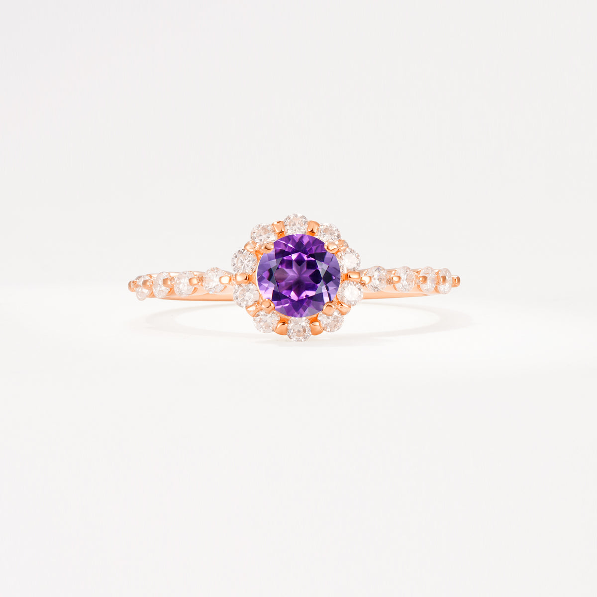 SR11138 Amethyst Ring - Additional view