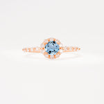 SR11138 Aquamarine Ring - Additional view