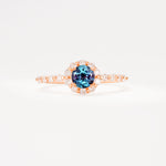 SR11138 Alexandrite Ring - Additional view