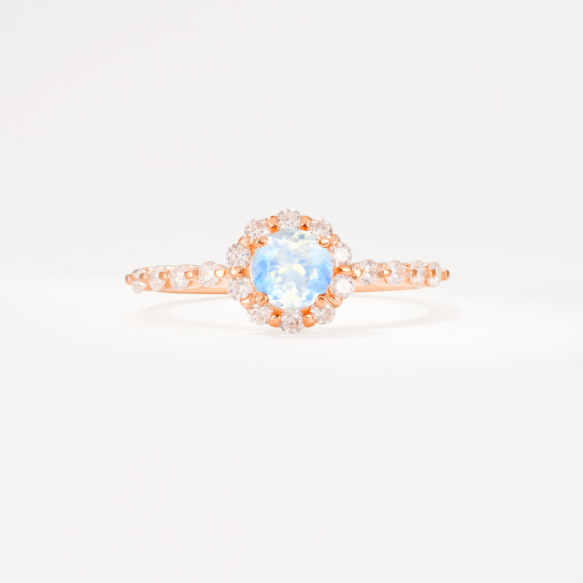 SR11138 Moonstone Ring - Additional view