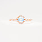 SR11138 Moonstone Ring - Additional view