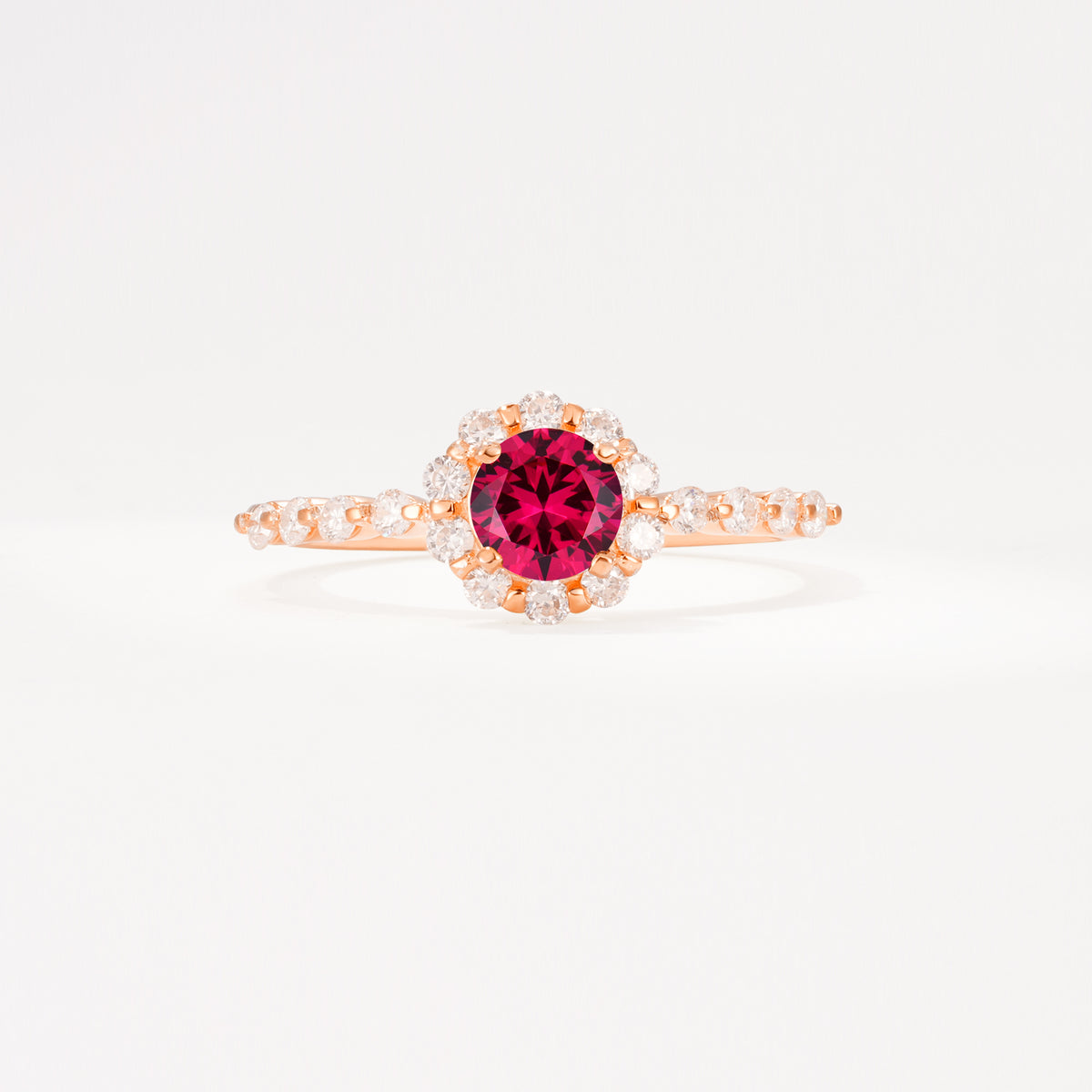 SR11138 Ruby Ring - Additional view