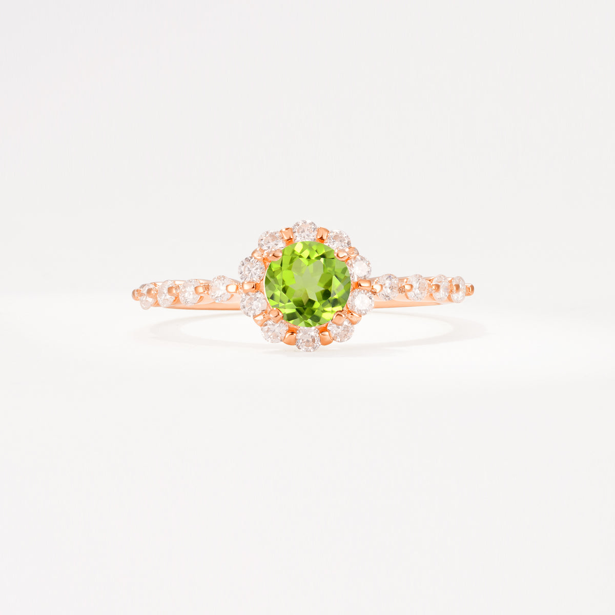 SR11138 Peridot Ring - Additional view