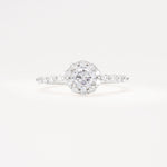 SR11138 Moissanite Ring - Additional view