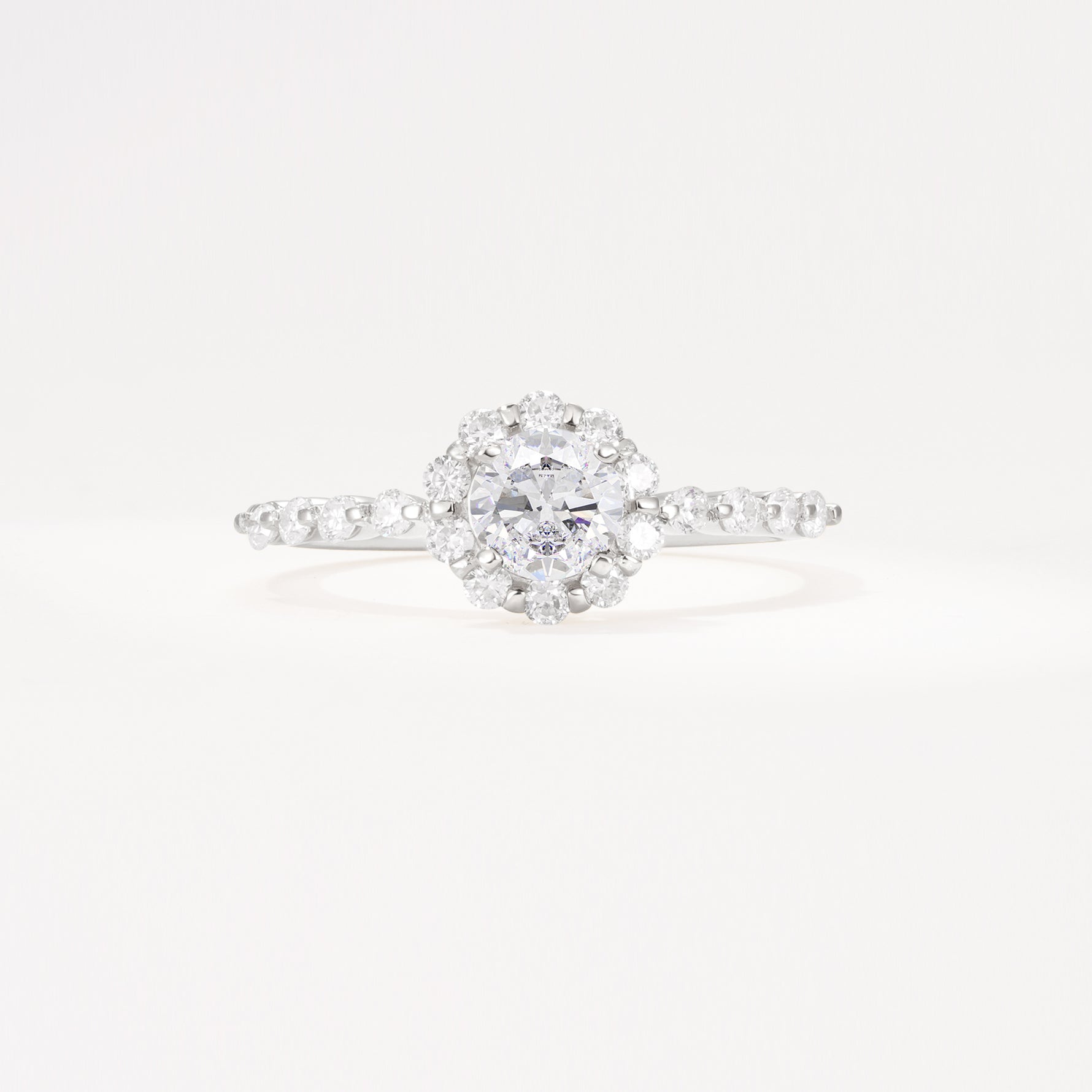 SR11138 Moissanite Ring - Additional view