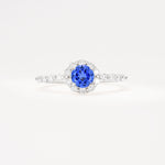 SR11138 Sapphire Ring - Additional view