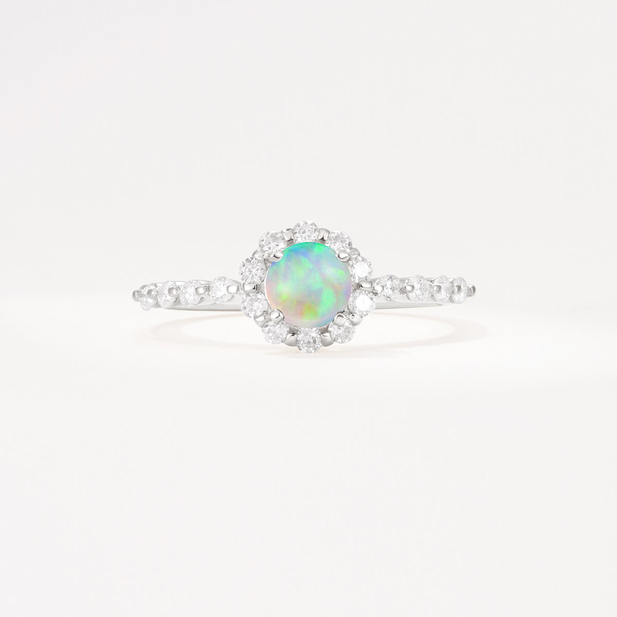 SR11138 Fire Opal Ring - Additional view