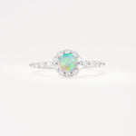 SR11138 Fire Opal Ring - Additional view