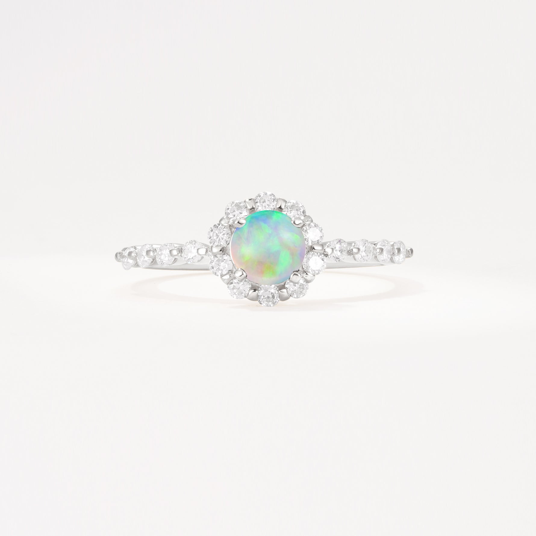 SR11138 Fire Opal Ring - Additional view