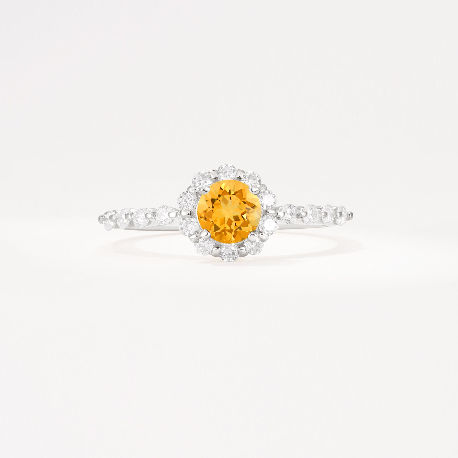 SR11138 Citrine Ring - Additional view