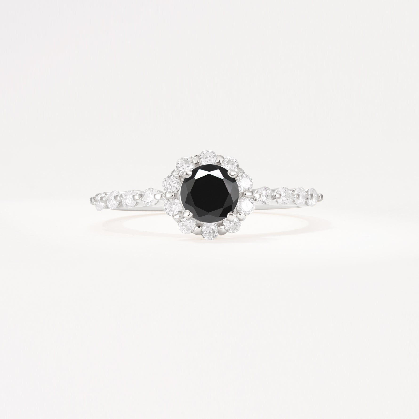 SR11138 Black Onyx Ring - Additional view