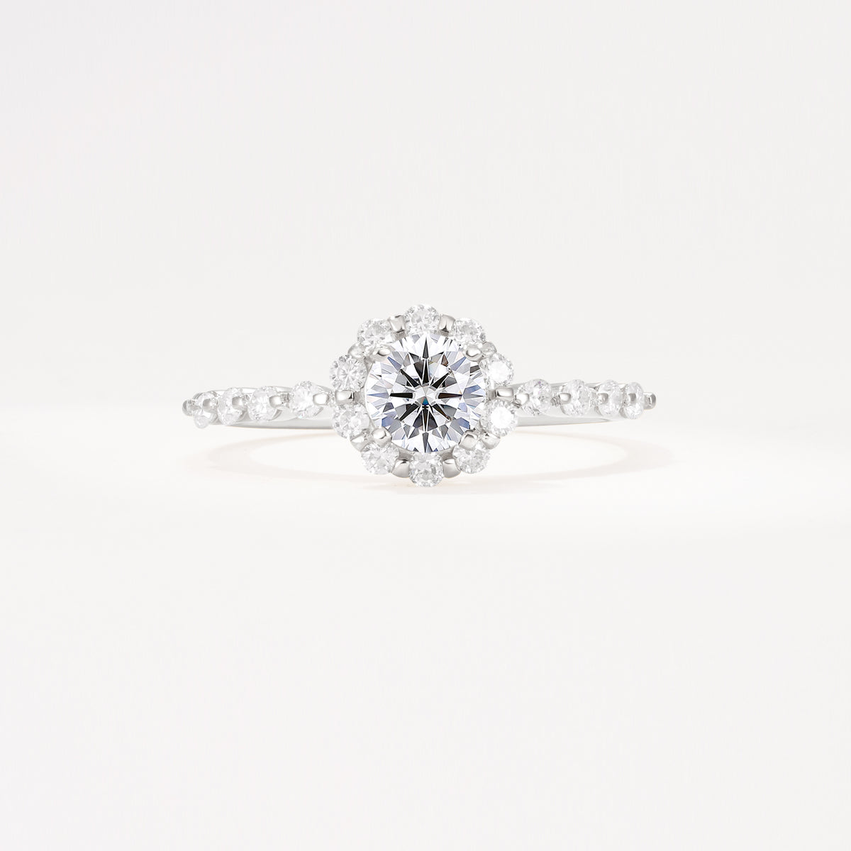 SR11138 Lab Diamond Ring - Additional view