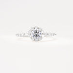SR11138 Lab Diamond Ring - Additional view