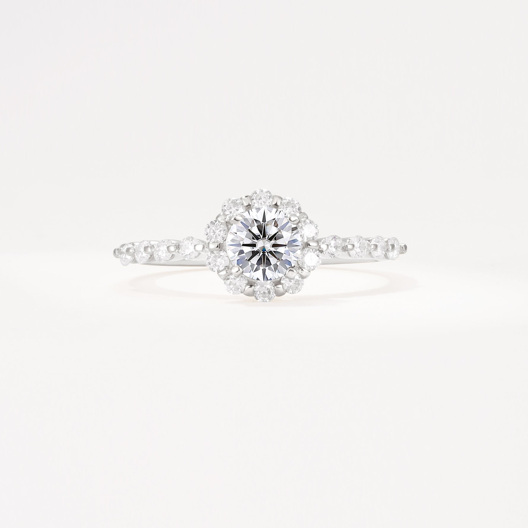 SR11138 Lab Diamond Ring - Additional view