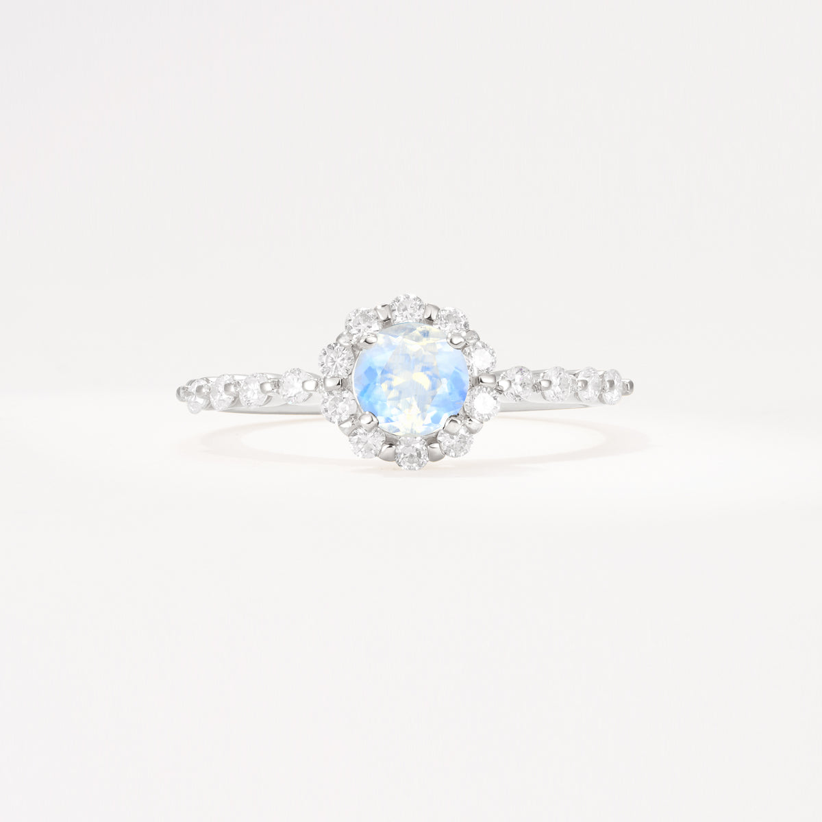 SR11138 Moonstone Ring - Additional view