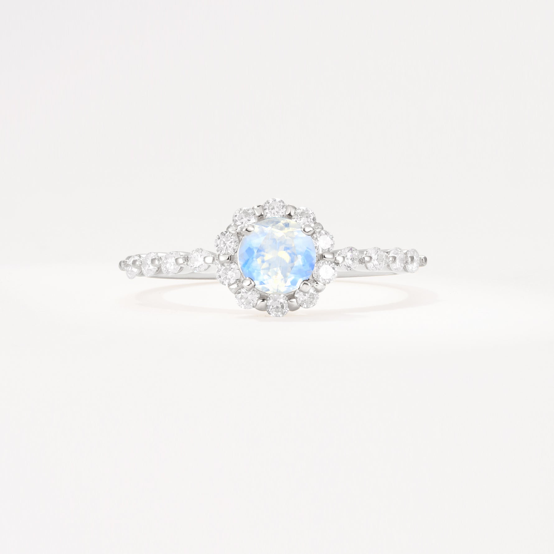 SR11138 Moonstone Ring - Additional view