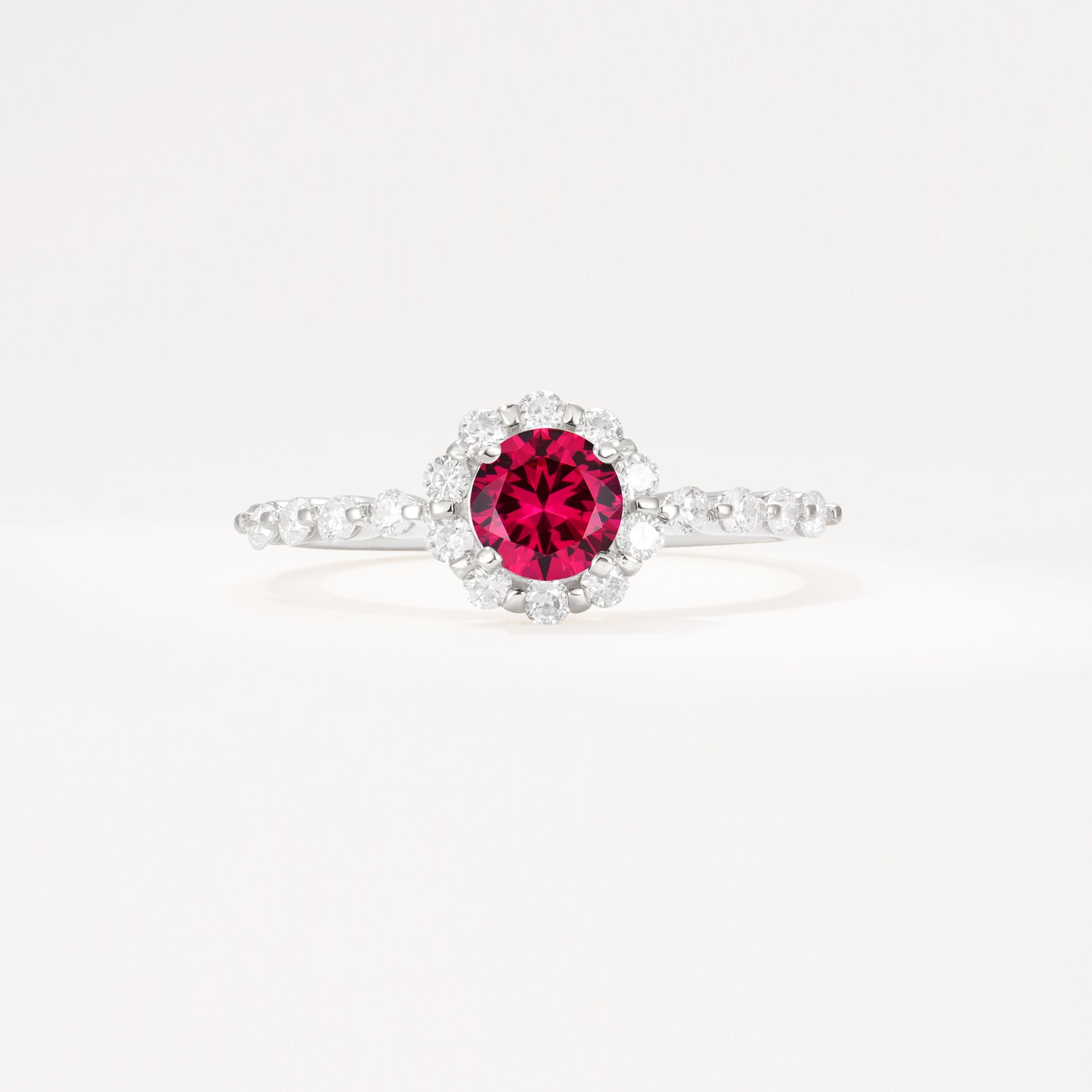 SR11138 Ruby Ring - Additional view