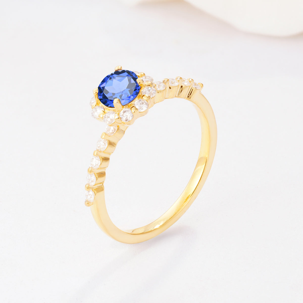 SR11138 Sapphire Ring - Additional view