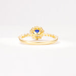 SR11138 Sapphire Ring - Additional view