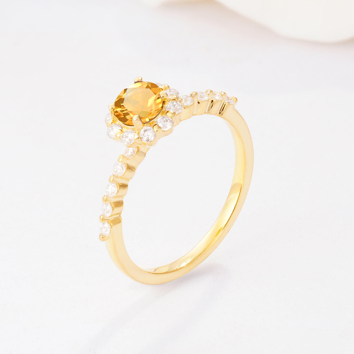 SR11138 Citrine Ring - Additional view