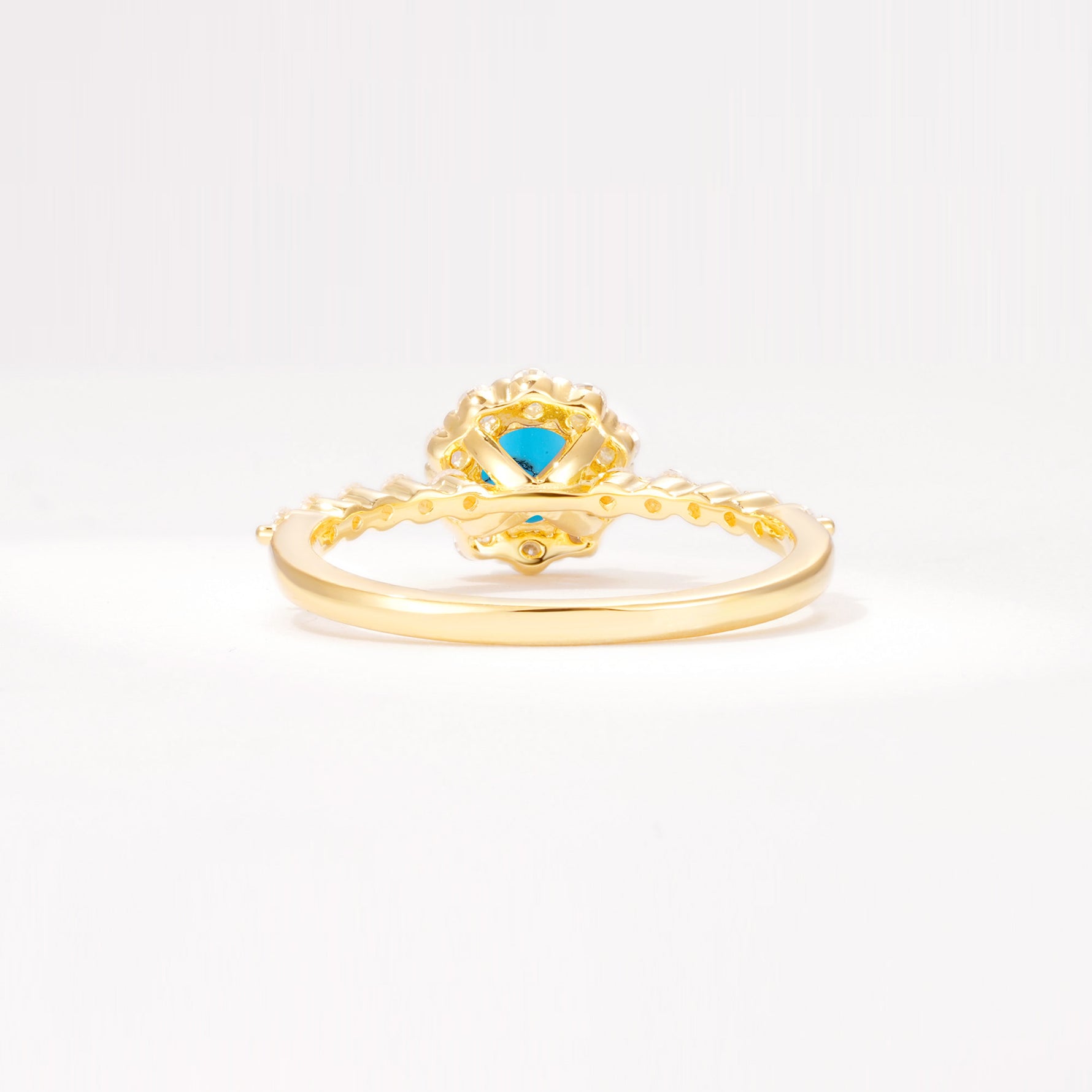 SR11138 Turquoise Ring - Additional view