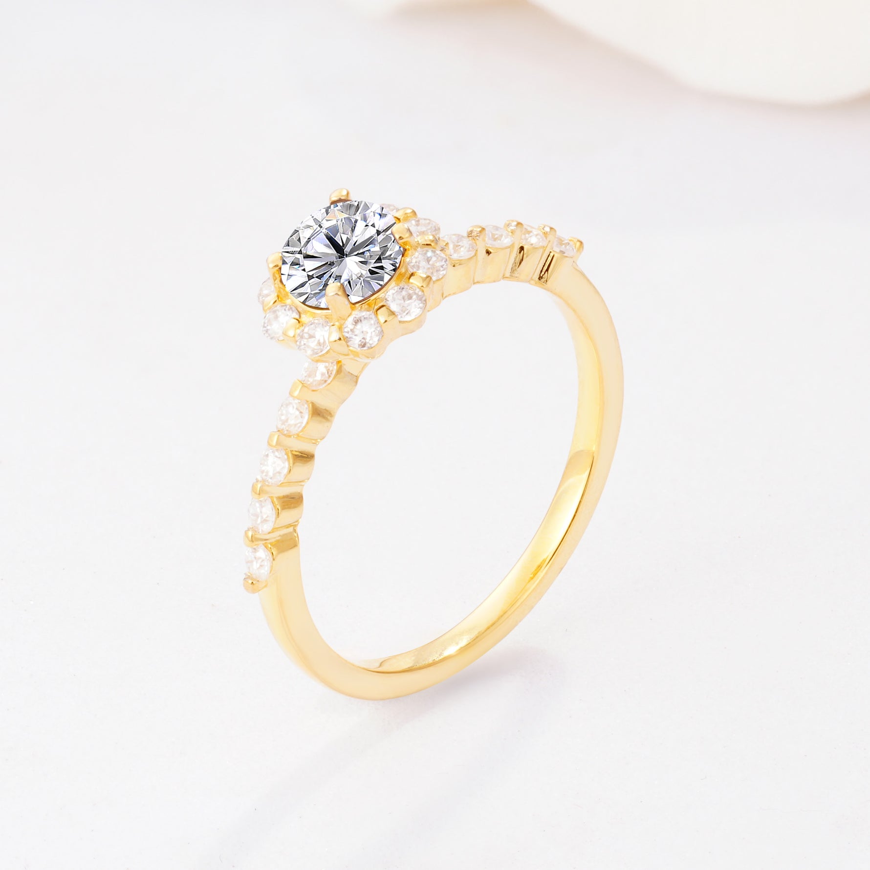 SR11138 Lab Diamond Ring - Additional view