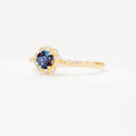 SR11138 Alexandrite Ring - White-Gold
