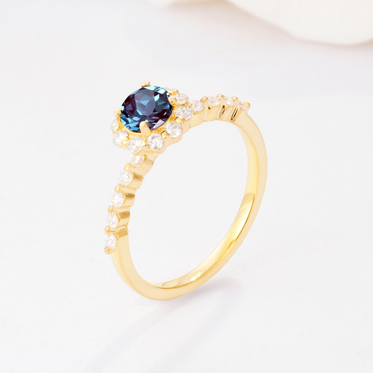 SR11138 Alexandrite Ring - Additional view