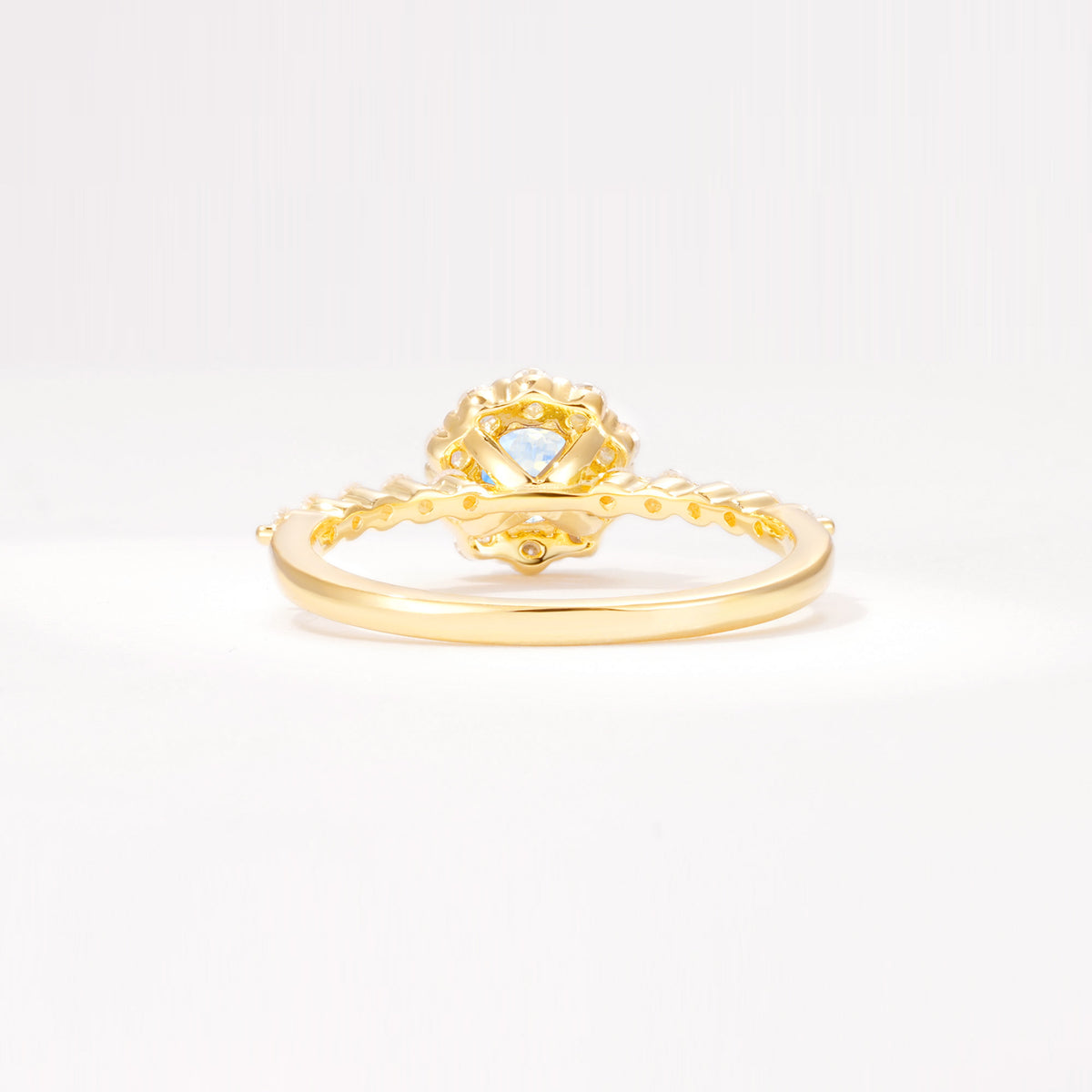 SR11138 Moonstone Ring - Additional view