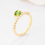 SR11138 Peridot Ring - Additional view