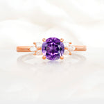 SR11590 Amethyst Ring - Additional view