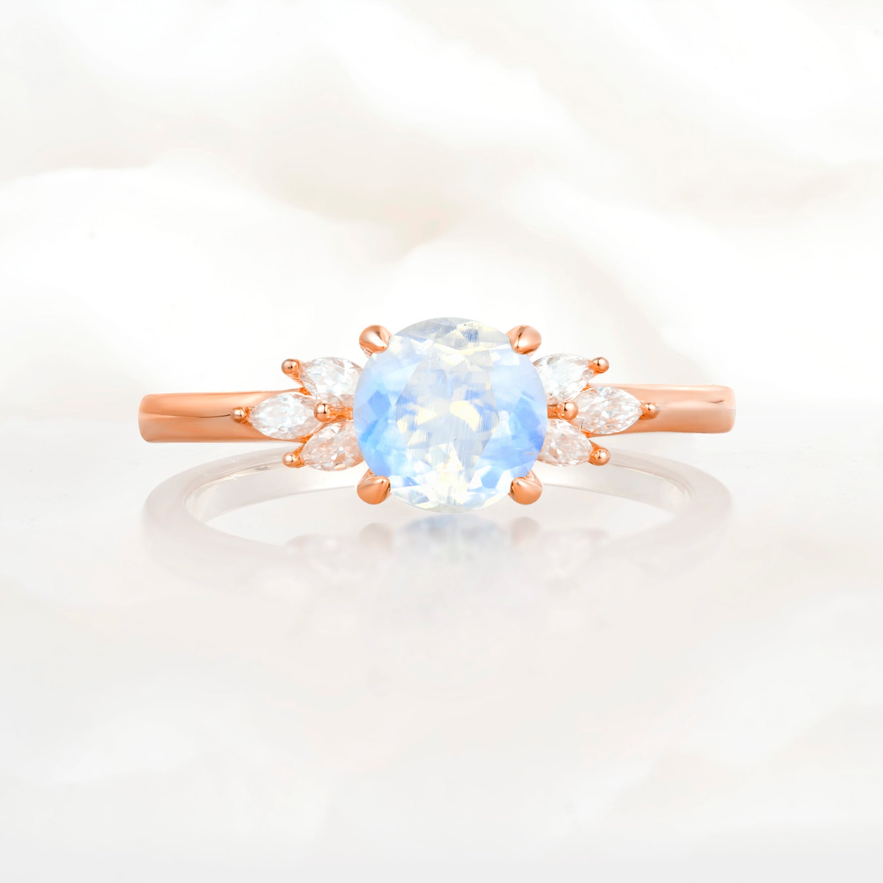 SR11590 Moonstone Ring - Additional view