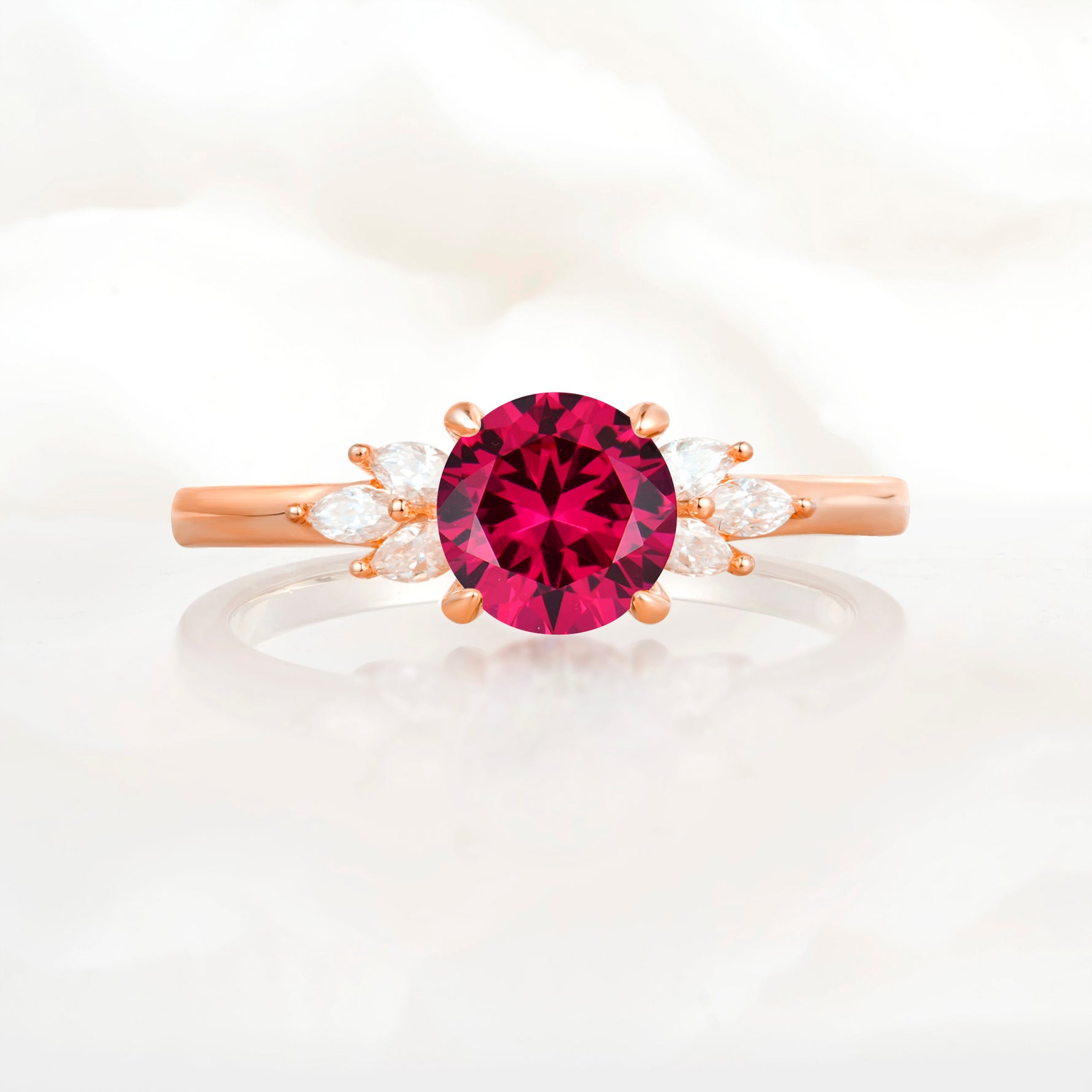 SR11590 Ruby Ring - Additional view