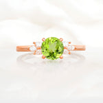 SR11590 Peridot Ring - Additional view
