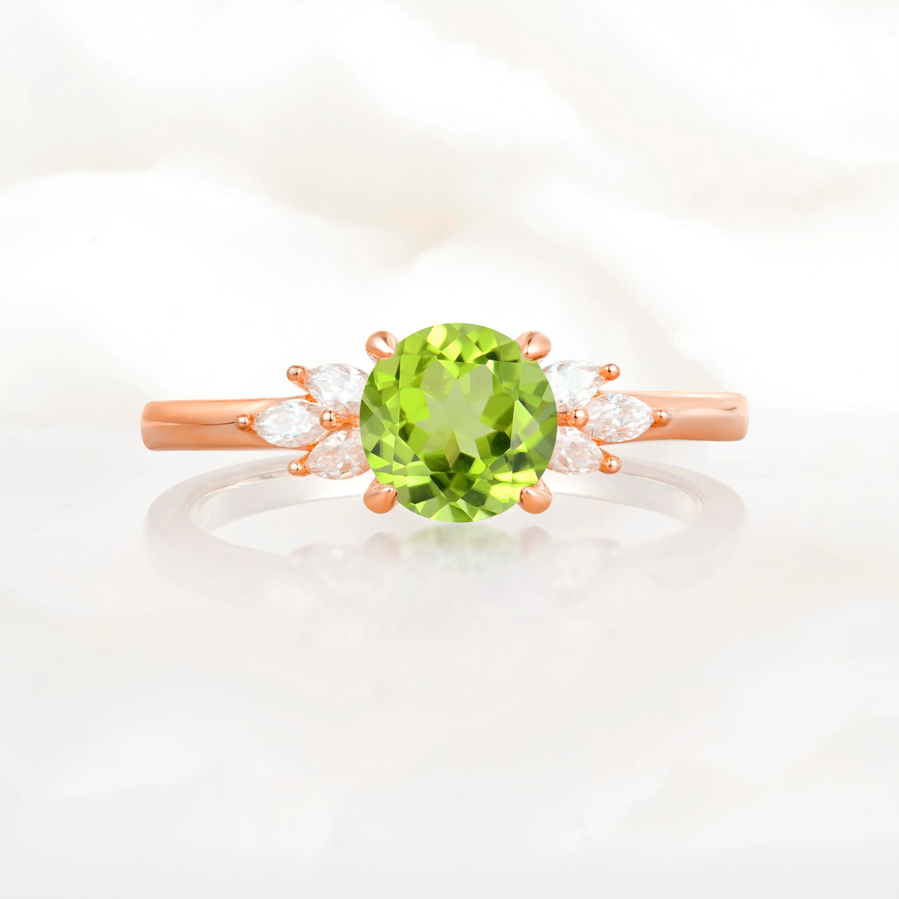 SR11590 Peridot Ring - Additional view