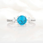 SR11590 Turquoise Ring - Additional view