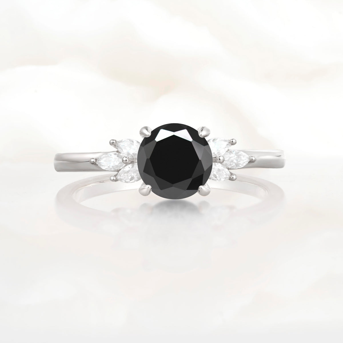 SR11590 Black Onyx Ring - Additional view