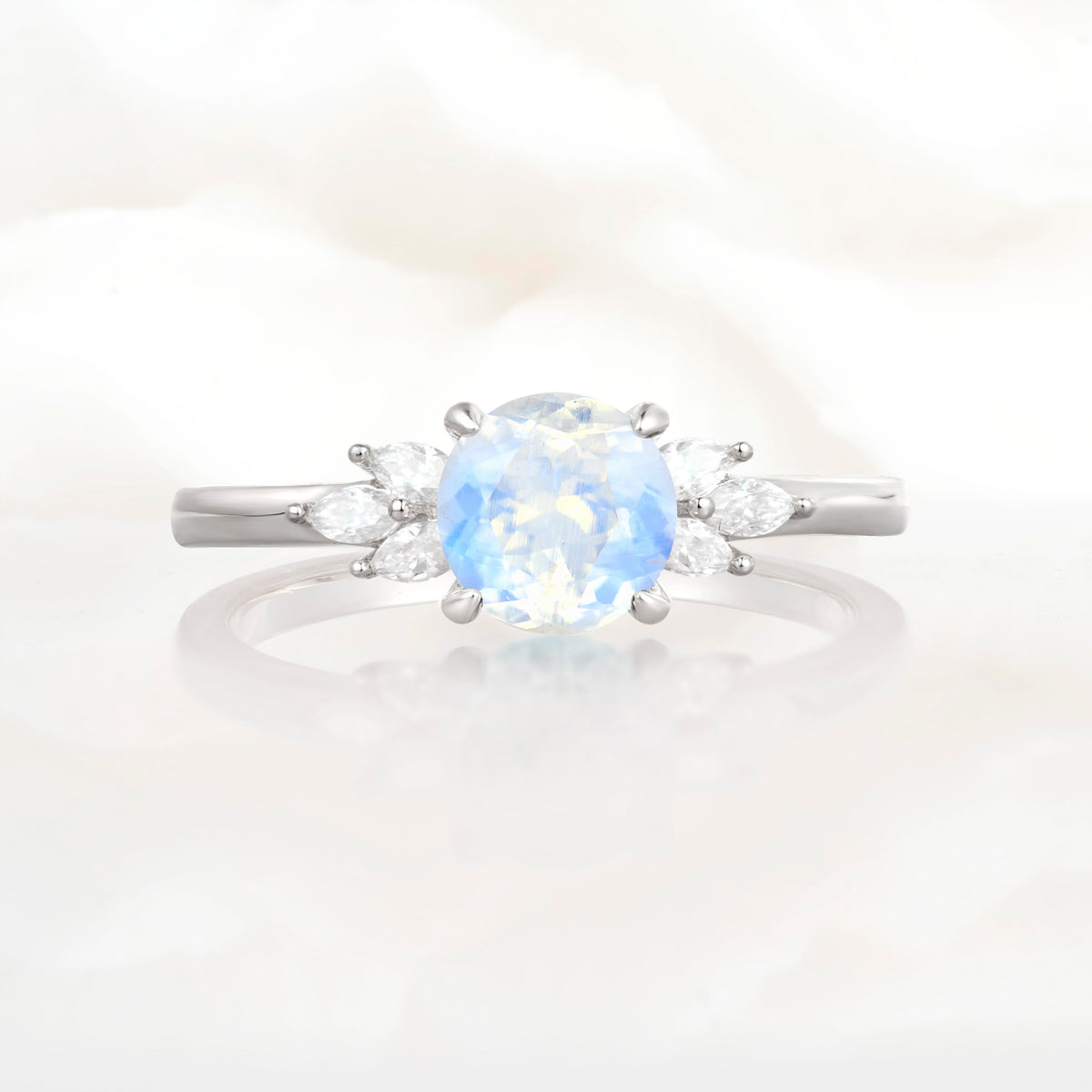 SR11590 Moonstone Ring - Additional view