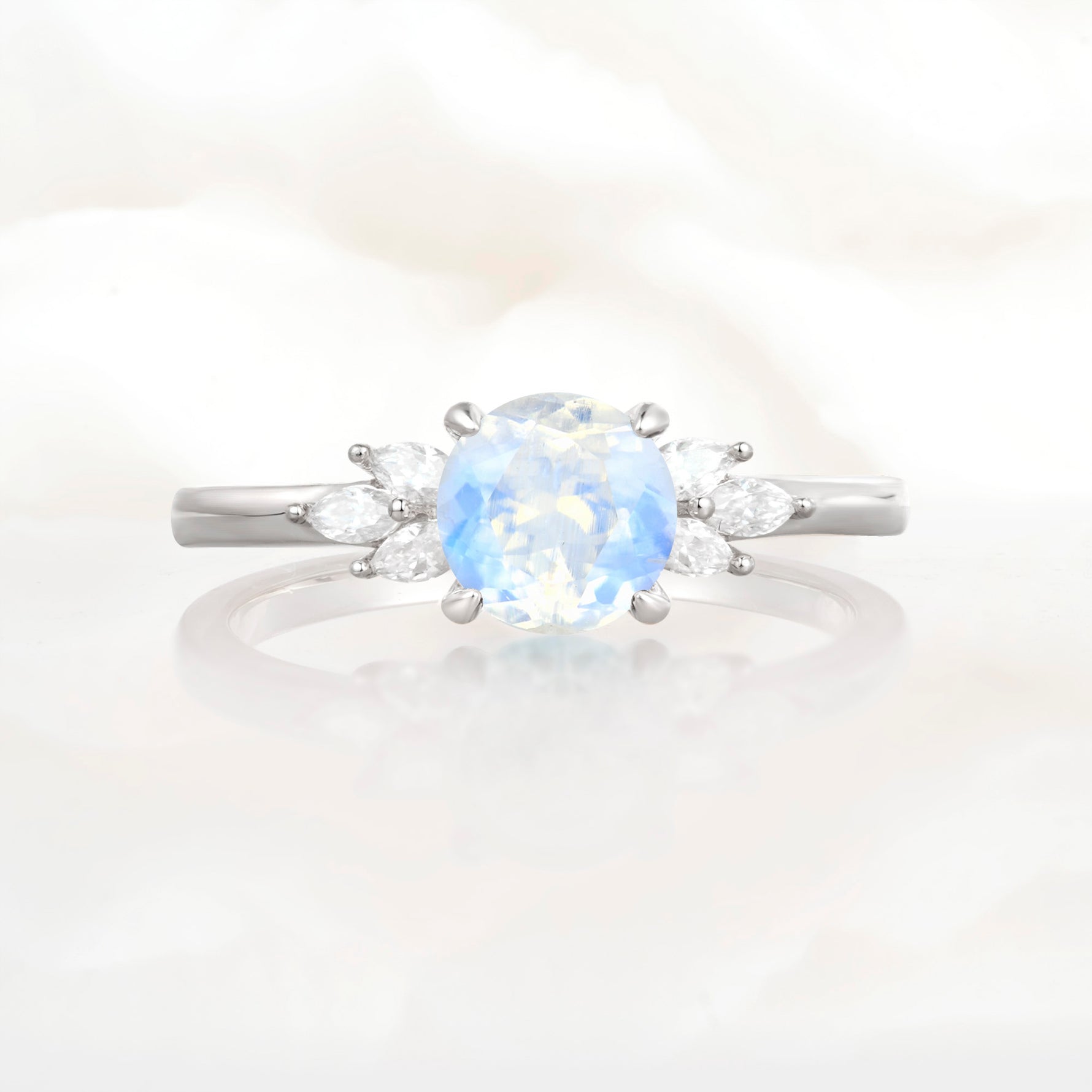 SR11590 Moonstone Ring - Additional view