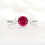 SR11590 Ruby Ring - Additional view